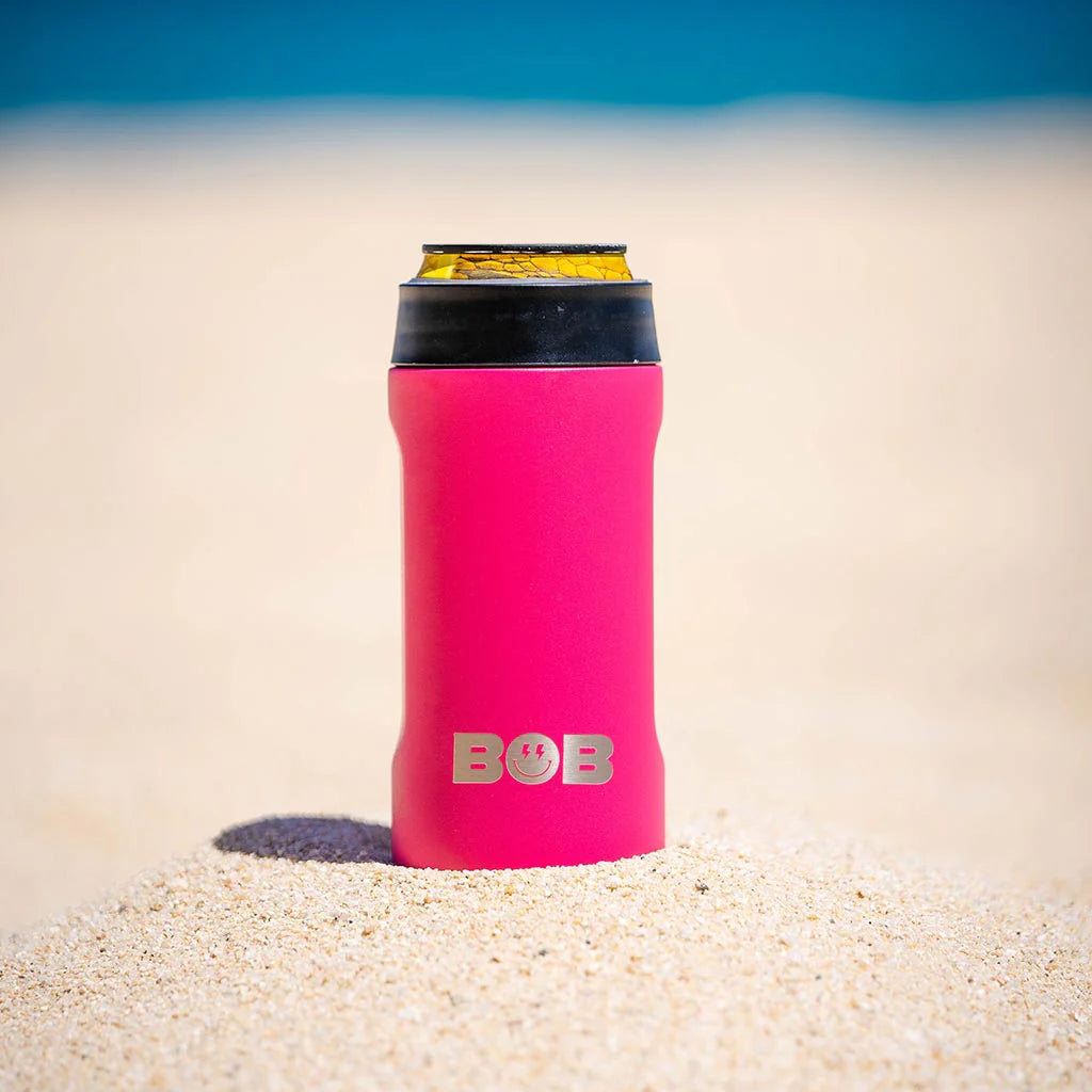 12 oz Slim “Bob's Chillin” Can Cooler (Case of 12)