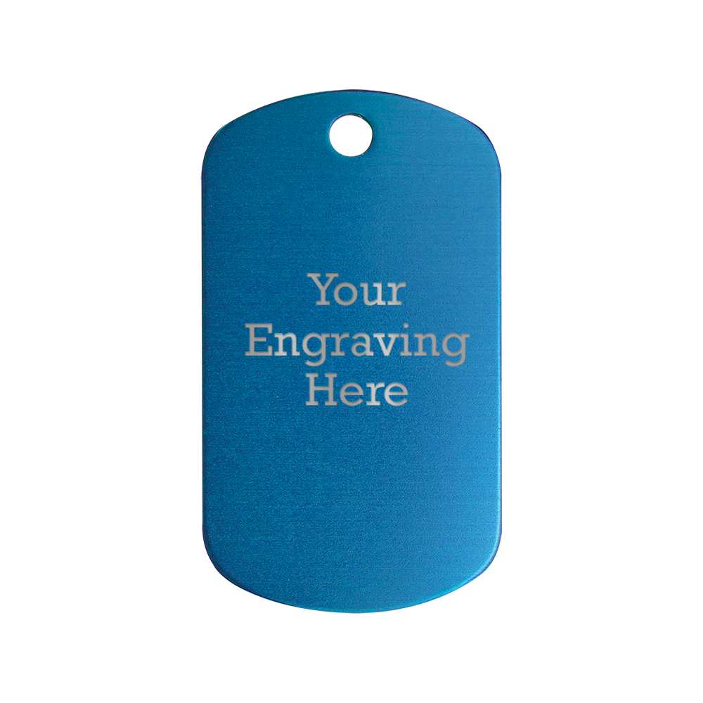 Anodized Aluminum Tag