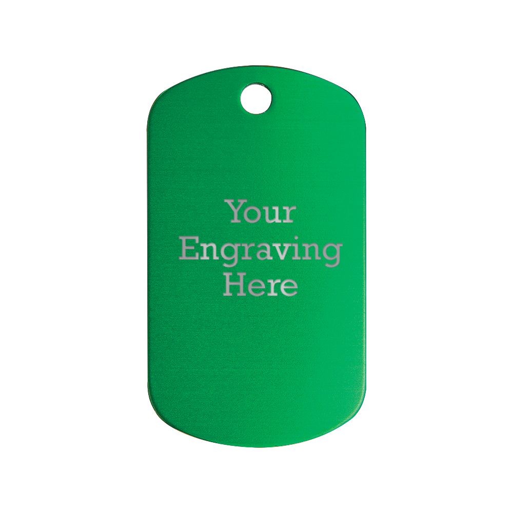 Anodized Aluminum Tag