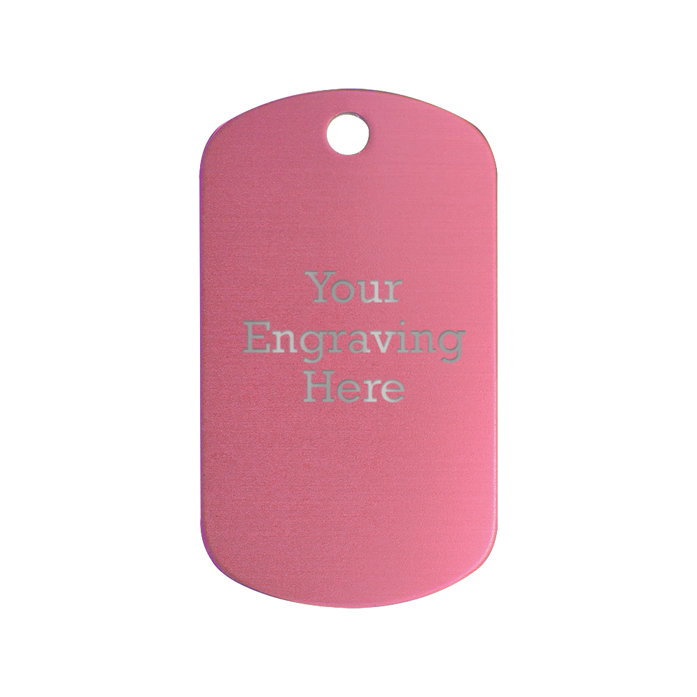 Anodized Aluminum Tag