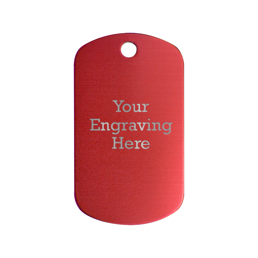 Anodized Aluminum Tag