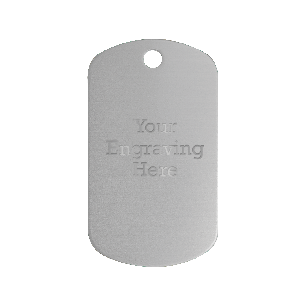 Anodized Aluminum Tag