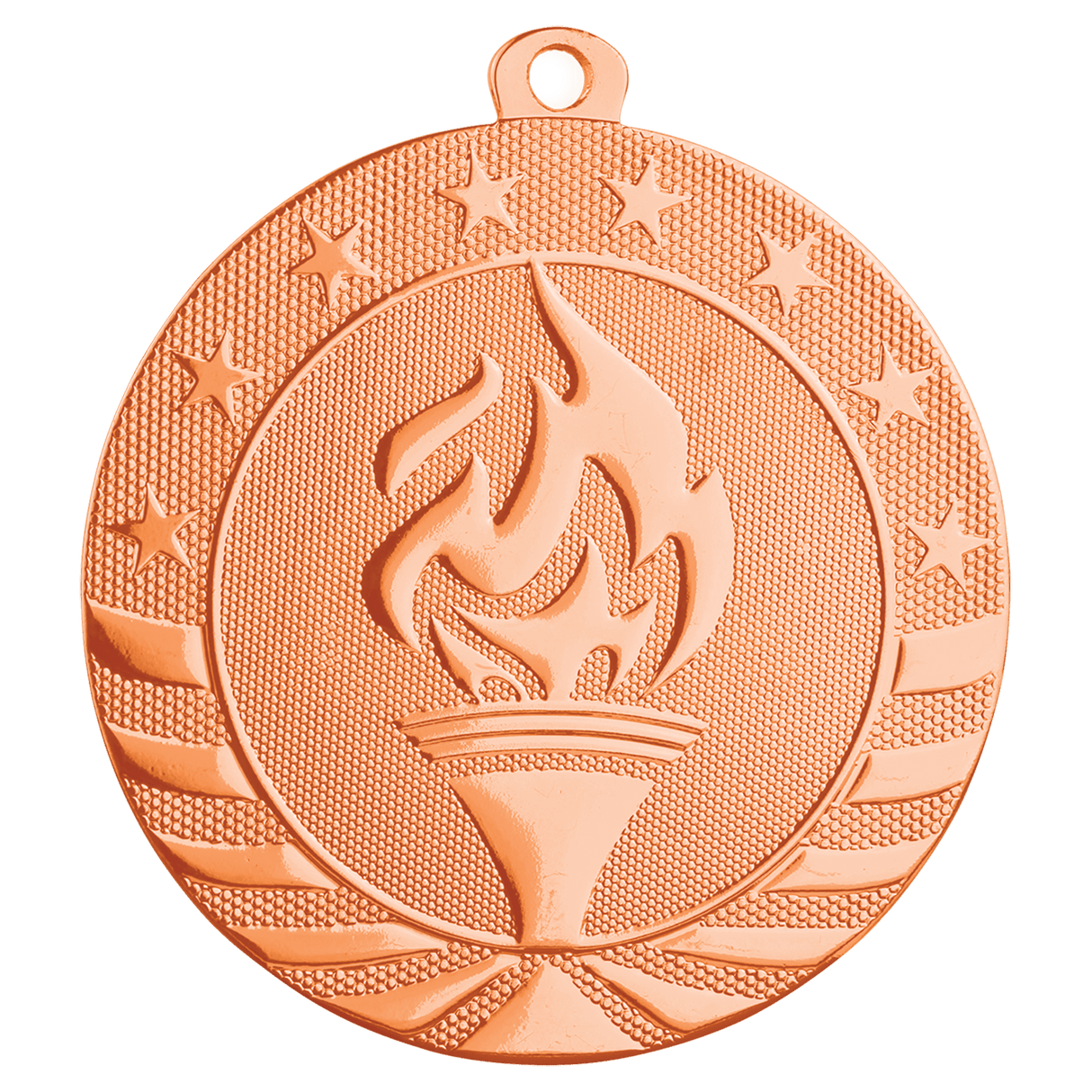 2 3/4" Torch Medal (Pack of 12)