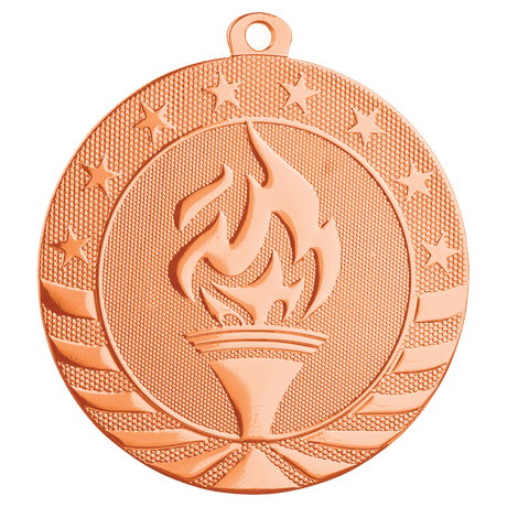 2 3/4" Torch Medal (Pack of 12)