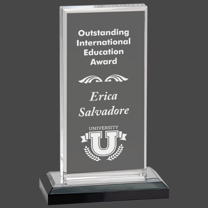 Beveled Acrylic Award 5" x 8"