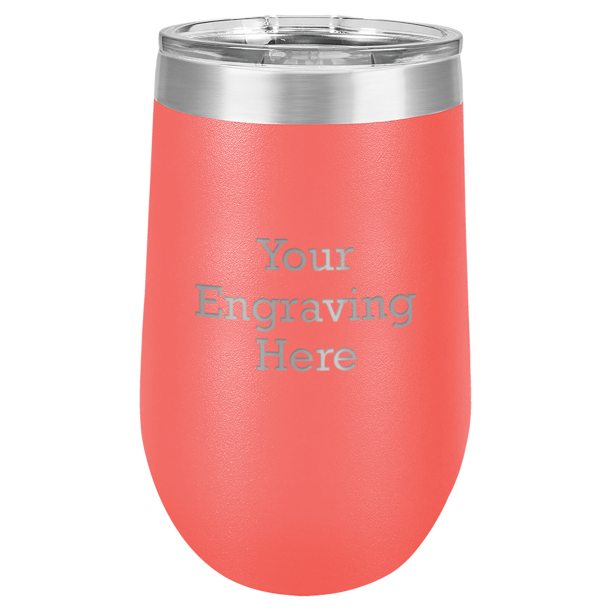 16 oz Stemless Steel Wine Glass (Case of 12)