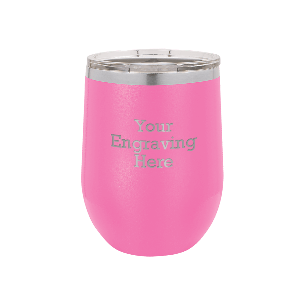 12 oz Stemless Wine Glass (Stainless Steel)