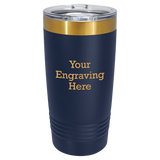 20oz Ringneck Tumblers with Slider Lid (Bright Gold with 6 Colors)