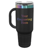 40 oz Travel Mug (Black with Prism)