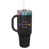 40 oz Travel Mug (Black with Prism)