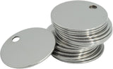 Stainless Steel Round Tag