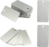 Stainless Steel Rectangle Tag