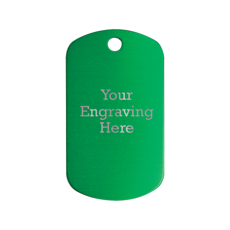 Anodized Aluminum Tag