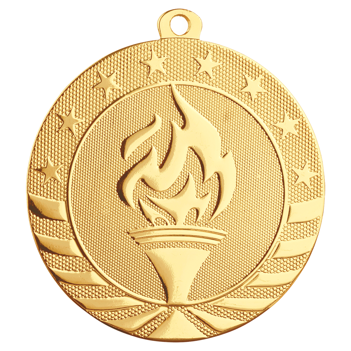 2 3/4" Torch Medal (Pack of 12)