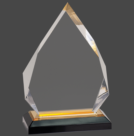 Diamond Acrylic Award 5 1/4" x 7 3/4"