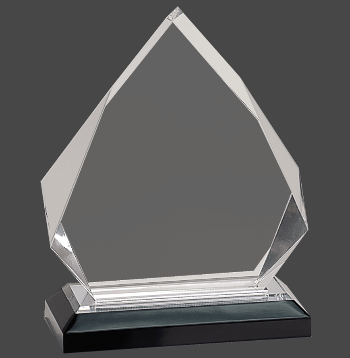Diamond Acrylic Award 5 1/4" x 6 3/4"