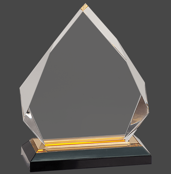 Diamond Acrylic Award 5 1/4" x 6 3/4"