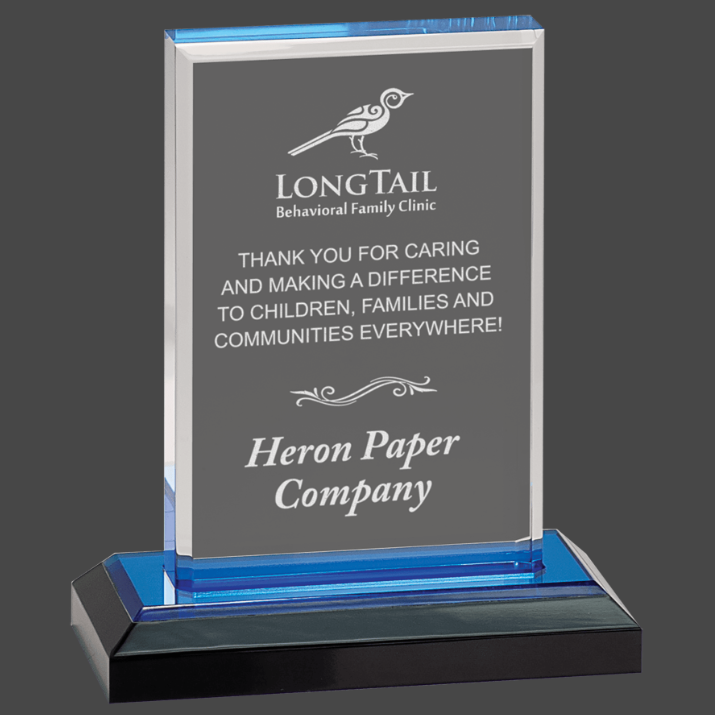 Beveled Acrylic Award 5" x 6"