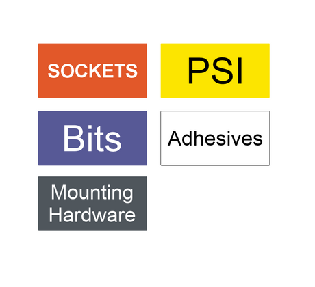 1"x0.5" Plastic Label