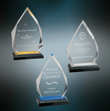 Diamond Acrylic Award 5 1/4" x 7 3/4"