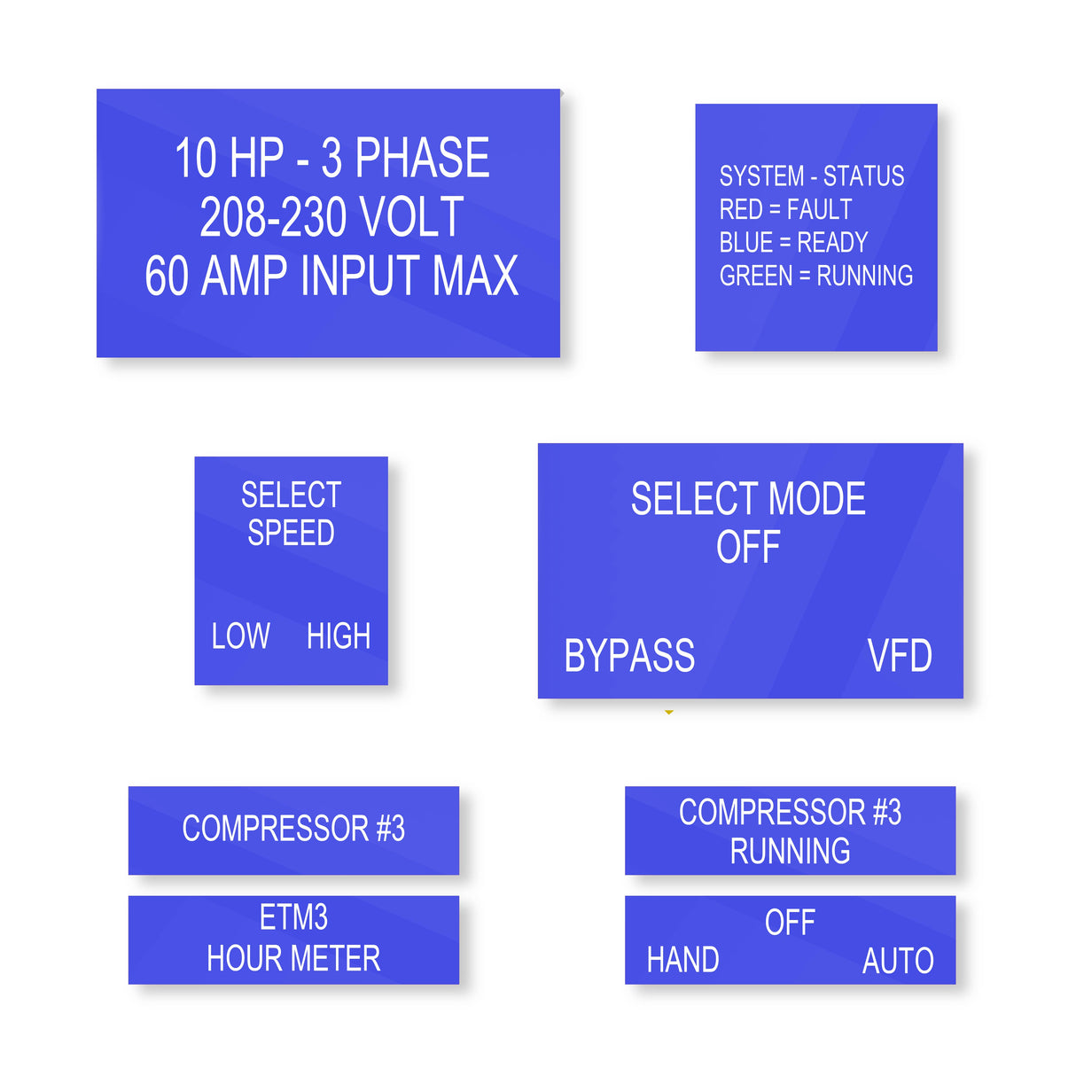 1/16" Custom Cut Plastic Tags & Labels