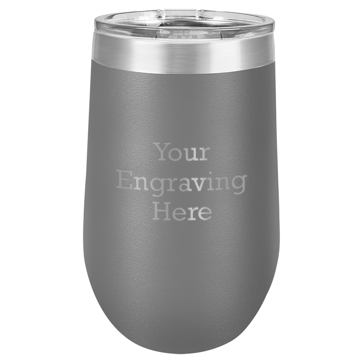 16oz Stemless Wine Glass (Stainless Steel)