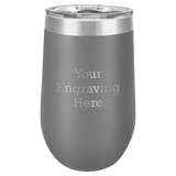 16oz Stemless Wine Glass (Stainless Steel)