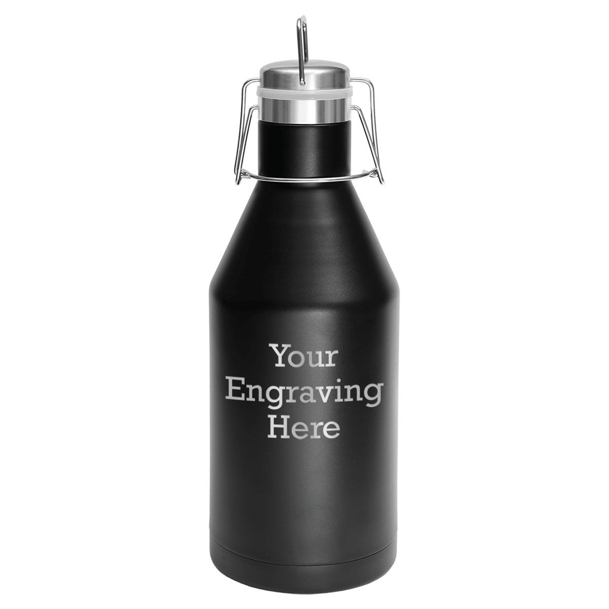 64oz Black Vacuum Insulated Growler